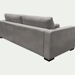 Canapé En Tissu|Canapé 5 Places*alinea Canapé 5 places fixe en tissu Bloq - moyen Gris