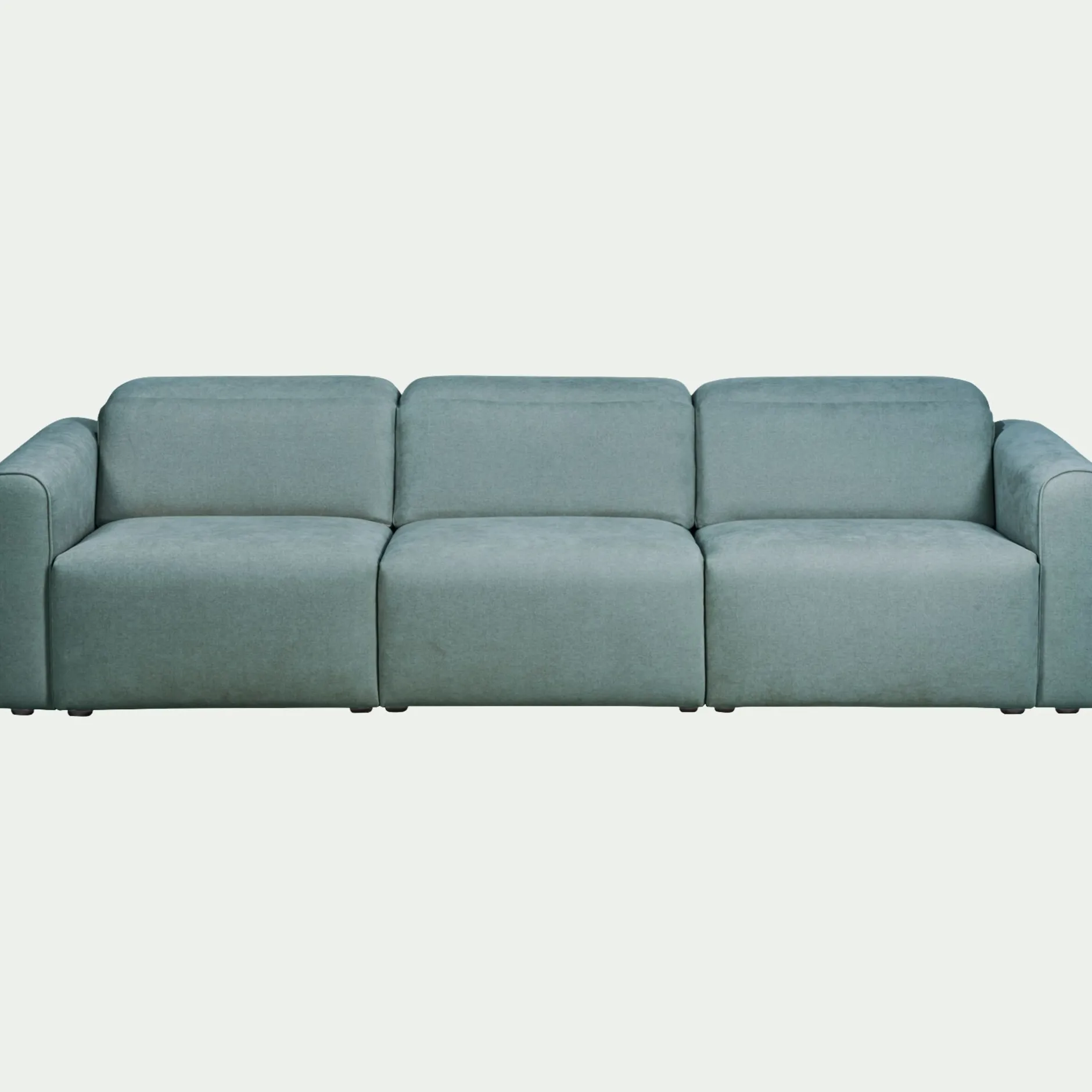 Canapé 5 Places*alinea Canapé 5 places fixe en tissu - niolon Bleu