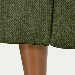 Canapé En Tissu|Canapé 3 Places*alinea Canapé 3 places fixe en tissu - cèdre Vert