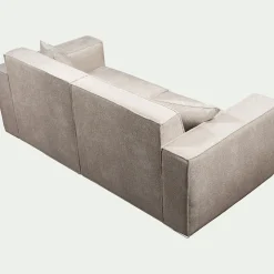 Canapé 4 Places*alinea Canapé 4 places fixe en tissu Genesis - Beige