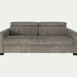 Canapé 3 Places|Canapé Fixe*alinea Canapé 3 places fixe en tissu Genesis avec accoudoirs 15cm - alpilles Beige