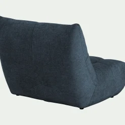 Canapé 2 Places*alinea Canapé 2 places fixe en tissu chenille - marine Bleu