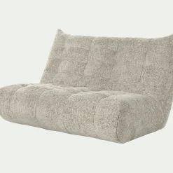 Canapé 3 Places|Canapé Fixe*alinea Canapé 3 places fixe en tissu chenille - roucas Beige