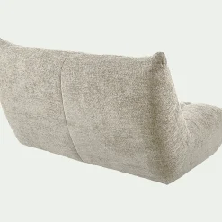 Canapé 3 Places|Canapé Fixe*alinea Canapé 3 places fixe en tissu chenille - roucas Beige