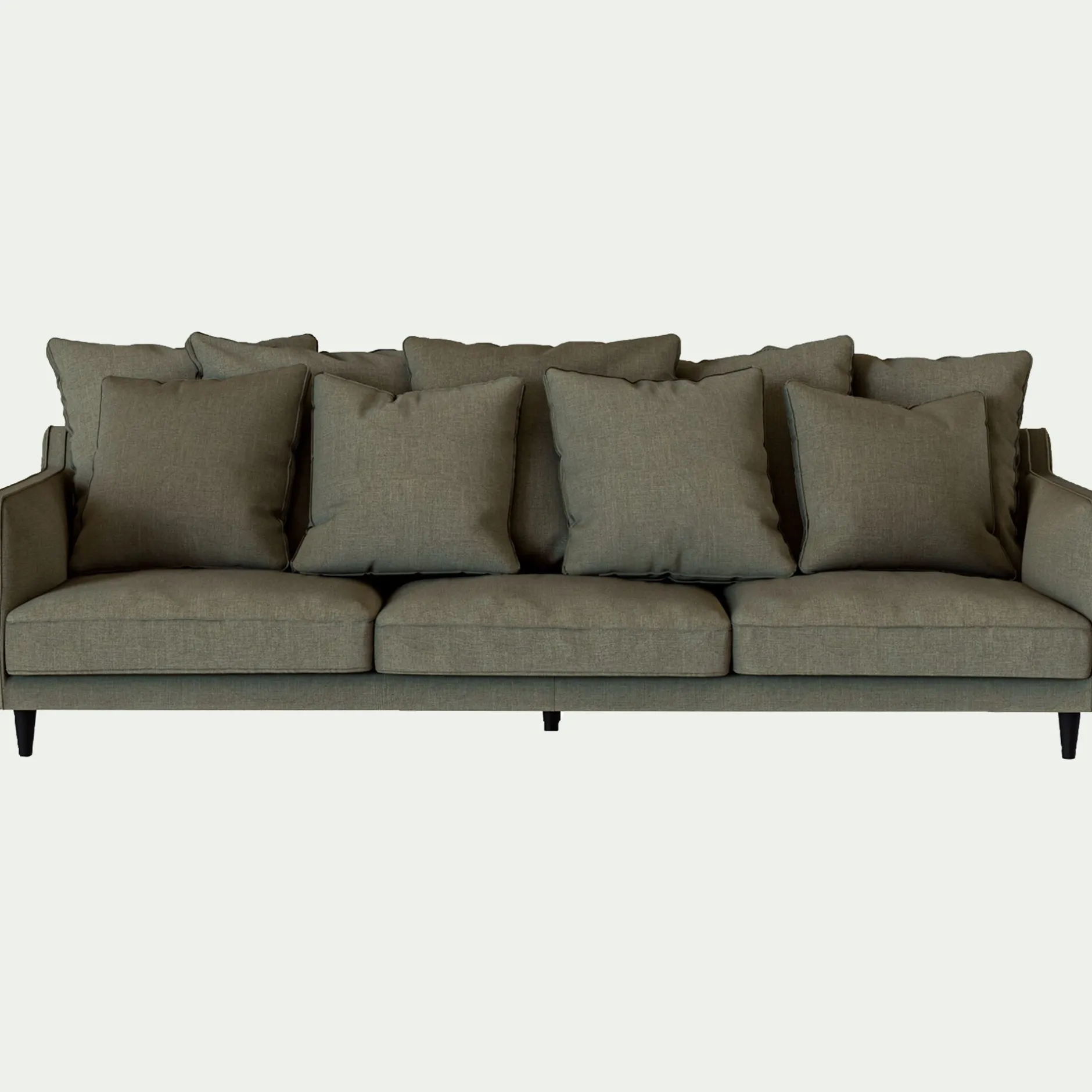 Canapé 6 Places Et Plus*alinea Canapé 6 places fixe tissu mixte - cedre Vert