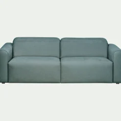 Canapé En Tissu|Canapé 3 Places*alinea Canapé 3 places relax droit en tissu - niolon Bleu