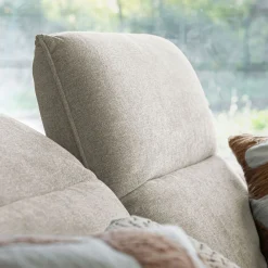 Canapé 5 Places*alinea Canapé 5 places relax gauche en tissu - roucas Beige