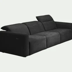 Canapé 5 Places*alinea Canapé 5 places relax gauche en tissu - Gris anthracite