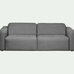 Canapé En Tissu|Canapé Relaxation*alinea Canapé 3 places relax gauche en tissu - moyen Gris