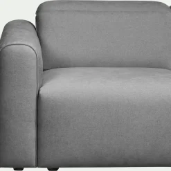 Canapé 5 Places*alinea Canapé 5 places relax gauche en tissu - moyen Gris