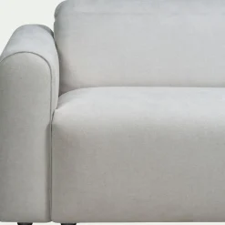 Canapé En Tissu|Canapé Relaxation*alinea Canapé 3 places relax gauche en tissu - Gris borie