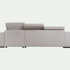 Canapé En Tissu|Canapé Convertible*alinea Canapé d'angle convertible en tissu - Beige