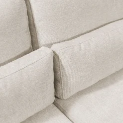 Canapé 5 Places|Canapé Fixe*alinea Canapé d'angle gauche fixe en tissu Genesis - Beige