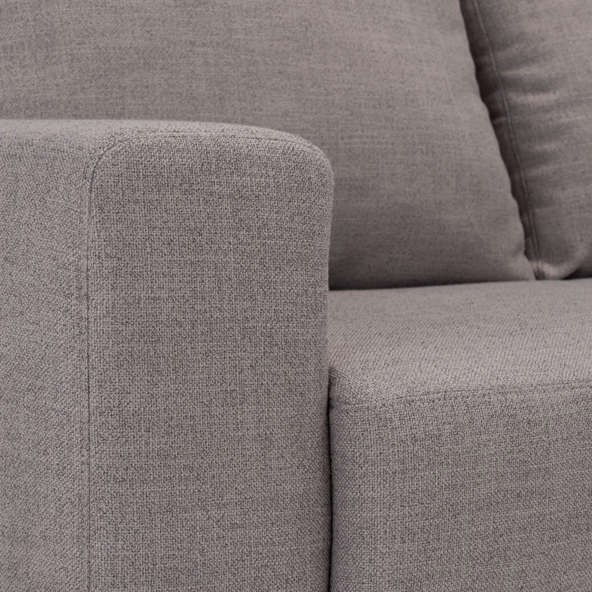 Canapé En Tissu|Canapé 4 Places*alinea Canapé d'angle réversible convertible en tissu - borie Gris