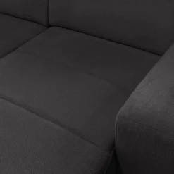 Canapé En Tissu|Canapé 4 Places*alinea Canapé d'angle réversible convertible en tissu - ardoise Gris