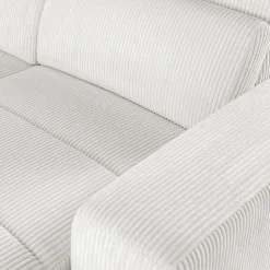 Canapé En Velours|Canapé 4 Places*alinea Canapé d'angle réversible convertible en tissu castello - roucas Beige