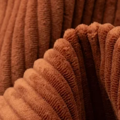 Canapé En Velours|Canapé En Tissu*alinea Canapé d'angle réversible convertible en velours côtelé - brun rustrel Marron