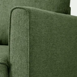Canapé En Tissu|Canapé 3 Places*alinea Canapé d'angle réversible fixe en tissu Loft - cèdre Vert