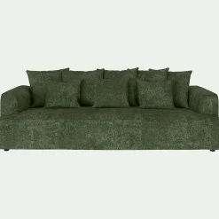Canapé En Tissu|Canapé 5 Places*alinea Canapé fixe 5 places en tissu - cèdre Vert