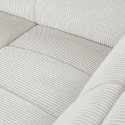 Canapé En Tissu|Canapé 5 Places*alinea Canapé grand angle droit convertible en tissu castello - roucas Beige