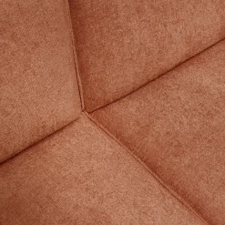 Canapé 4 Places|Canapé Fixe*alinea Canapé grand angle droit fixe en tissu tramé - brun rustrel Marron