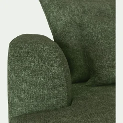 Canapé En Tissu*alinea Canapé grand angle gauche fixe en tissu Genesis - cèdre Vert