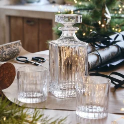 Pichet, Bouteille En Verre Et Carafe|Verre Et Carafe De Noël*alinea Carafe à whisky en cristal 75cl - Transparent