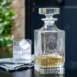 Pichet, Bouteille En Verre Et Carafe|Verre Et Carafe De Noël*alinea Carafe à whisky en cristal 75cl - Transparent