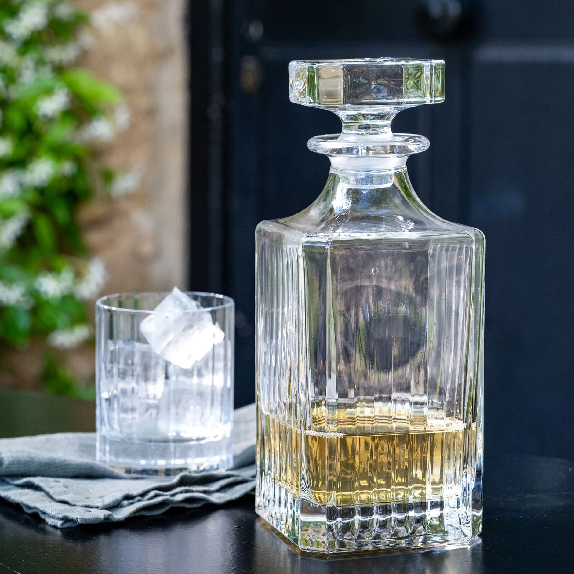Pichet, Bouteille En Verre Et Carafe|Verre Et Carafe De Noël*alinea Carafe à whisky en cristal 75cl - Transparent