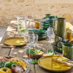 Pichet, Bouteille En Verre Et Carafe*alinea Carafe avec anse en verre bullé 1,1L - Transparent