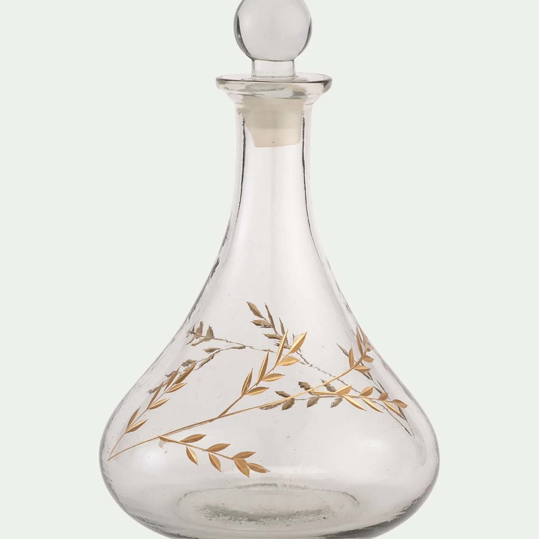 Pichet, Bouteille En Verre Et Carafe|Verre Et Carafe De Noël*alinea Carafe en verre gravé 90cl - Transparent