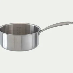 Casserole, Poêle Et Sauteuse*alinea Casserole en inox D20cm - métallisé Argenté