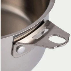 Casserole, Poêle Et Sauteuse*alinea Casserole en inox D18cm - métallisé Gris