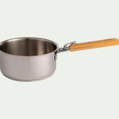 Casserole, Poêle Et Sauteuse*alinea Casserole en inox D18cm - métallisé Gris