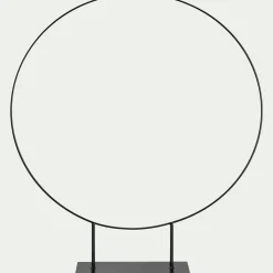 Loisirs Créatifs*alinea Cercle à décorer en acier D57,5cm - noir