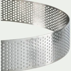 Moule À Gâteau|Emporte-Pièce Et Cercle À Pâtisserie*alinea Cercle de cuisson perforé en inox D20cm - Argenté