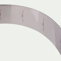 Emporte-Pièce Et Cercle À Pâtisserie|Moule À Gâteau*alinea Cercle réglable en inox D16cm à D28cm - Argenté