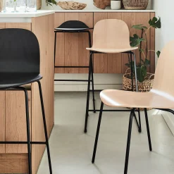 Chaise De Salle À Manger*alinea Chaise avec coque en contreplaqué moulé de hêtre - Bois clair