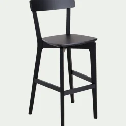 Tabouret Haut De Bar*alinea Chaise de bar H75cm - Noir