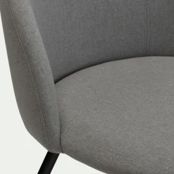 Chaise De Salle À Manger*alinea Chaise de bureau en tissu - vésuve Gris