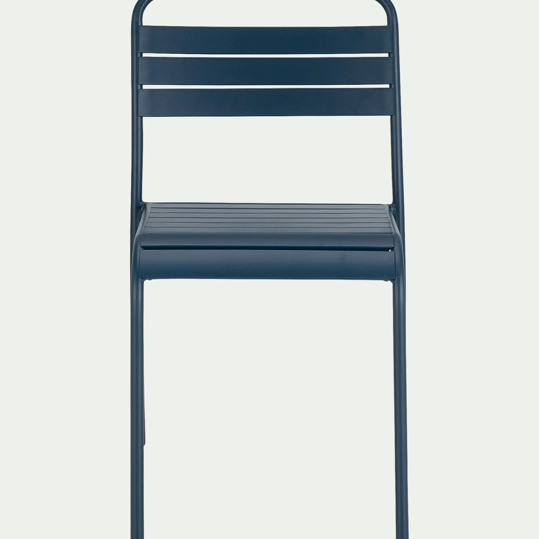 Chaise De Jardin*alinea Chaise de jardin empilable en acier - figuerolles Bleu