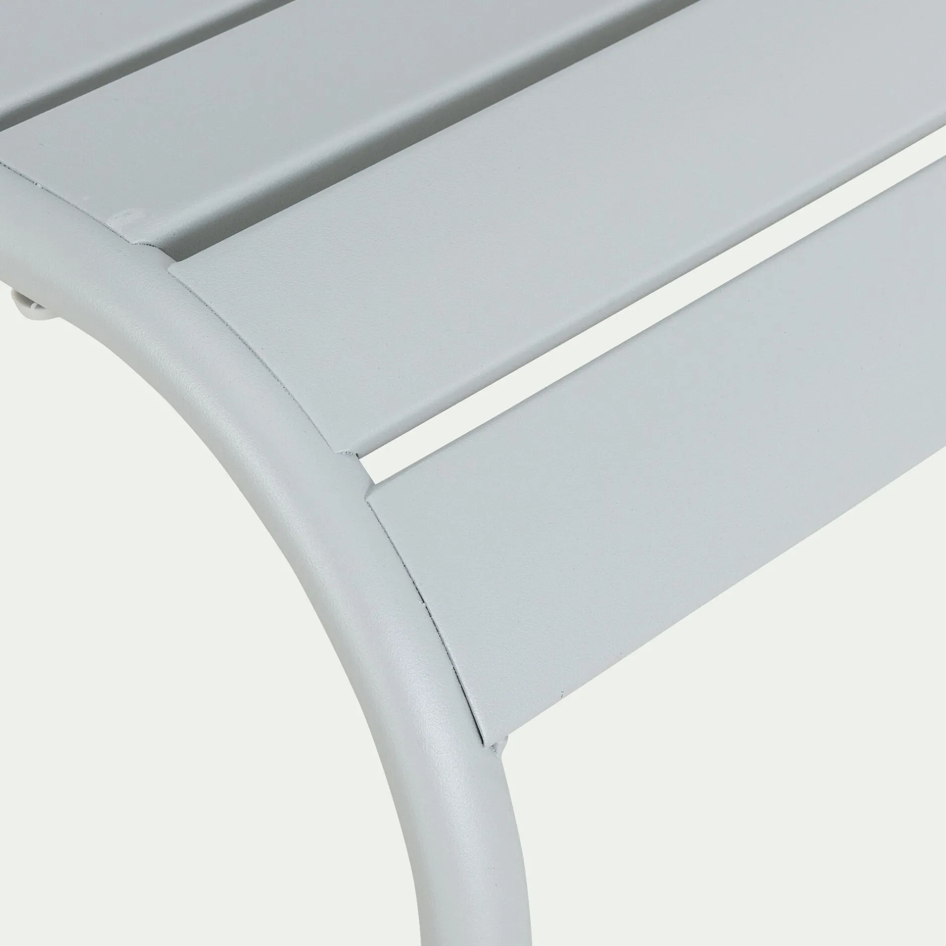 Chaise De Jardin*alinea Chaise de jardin empilable en acier - gris vesuve Gris vésuve