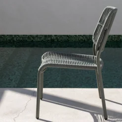 Chaise De Jardin*alinea Chaise de jardin en corde tissée - cèdre Vert