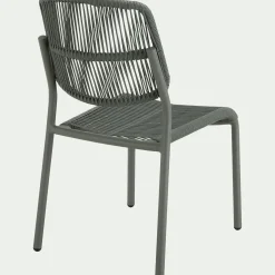 Chaise De Jardin*alinea Chaise de jardin en corde tissée - cèdre Vert