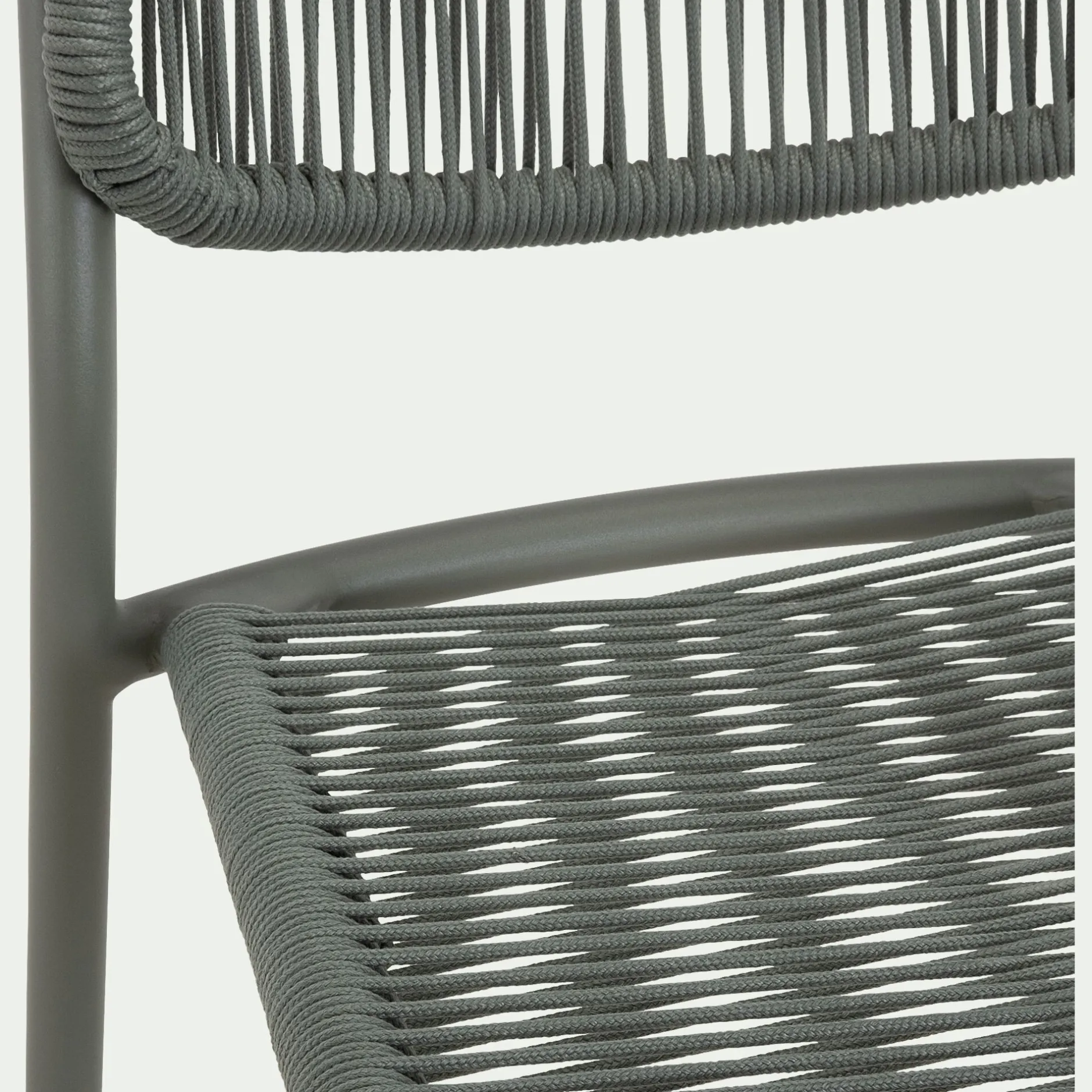 Chaise De Jardin*alinea Chaise de jardin en corde tissée - cèdre Vert