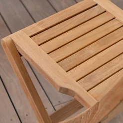 Chaise De Jardin*alinea Chaise de jardin pliante en teck - Bois clair