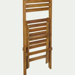 Chaise De Jardin*alinea Chaise de jardin pliante en acacia - Bois clair