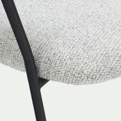 Chaise De Salle À Manger*alinea Chaise de repas avec accoudoirs en tissu - Beige