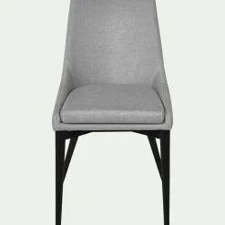 Chaise De Salle À Manger*alinea Chaise de repas en tissu - clair Gris