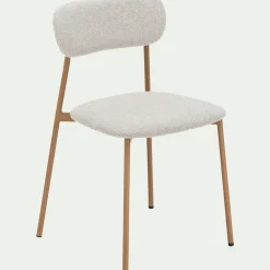 Chaise De Salle À Manger*alinea Chaise de repas en tissu - Beige